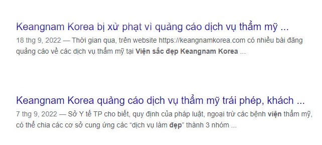 Keangnam Korea bị xử phạt