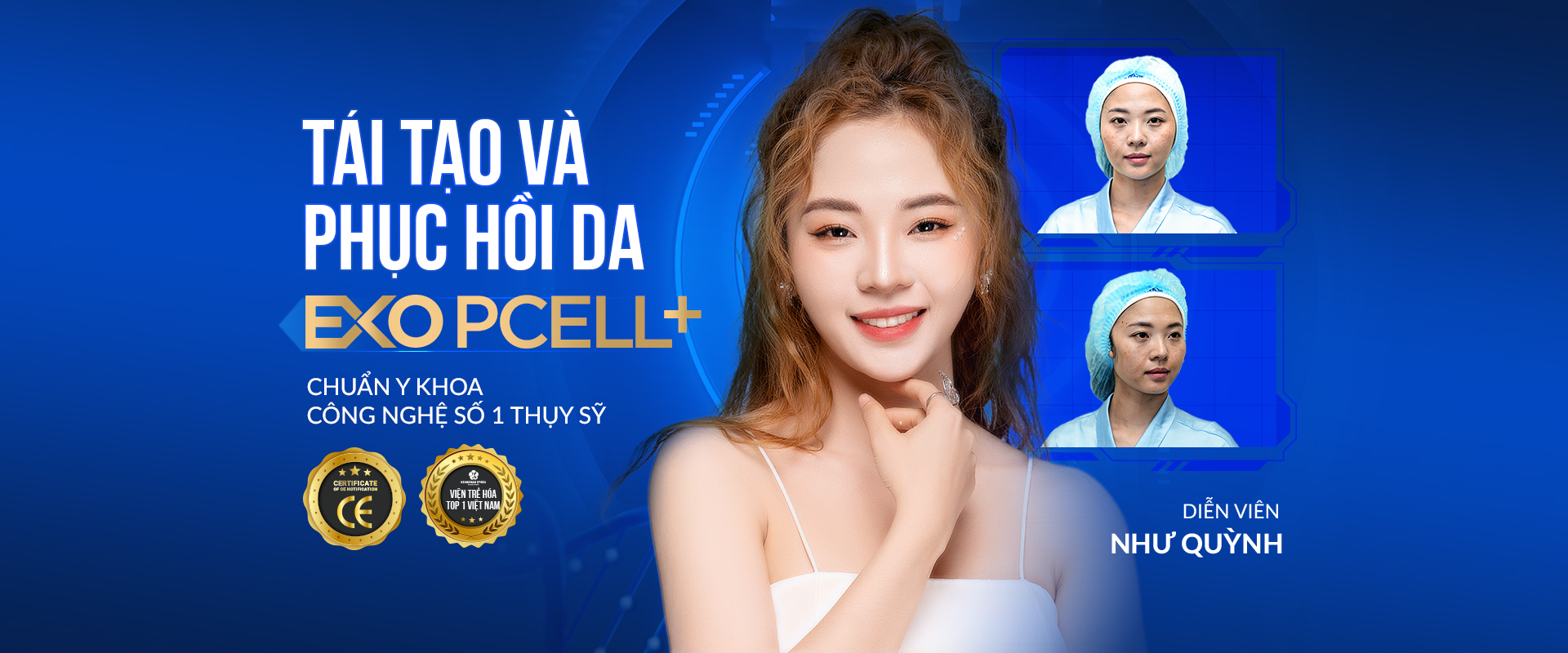 Tái tạo da và phục hồi da Exo Pcell+