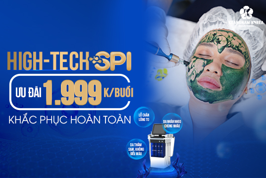 Liệu pháp Đẹp da chuyên sâu công nghệ HIGH-TECH SPI