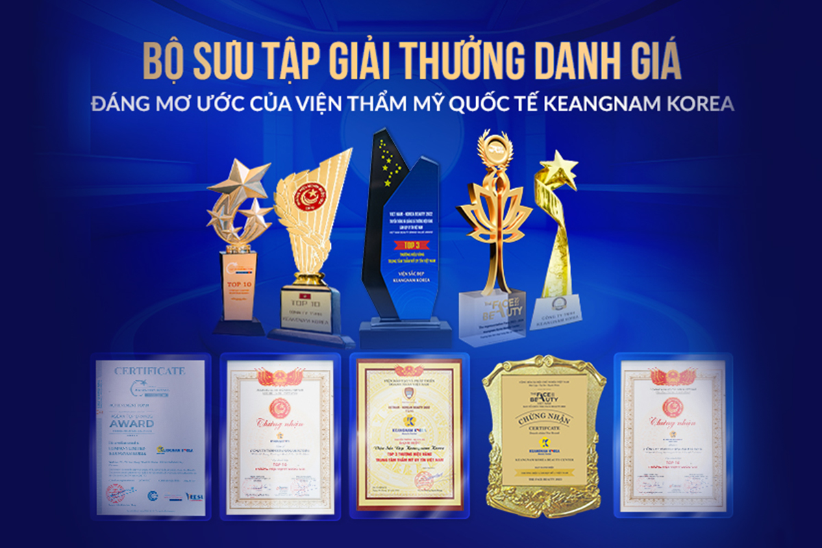 Hàng loạt danh hiệu danh giá Keangnam Korea đạt được