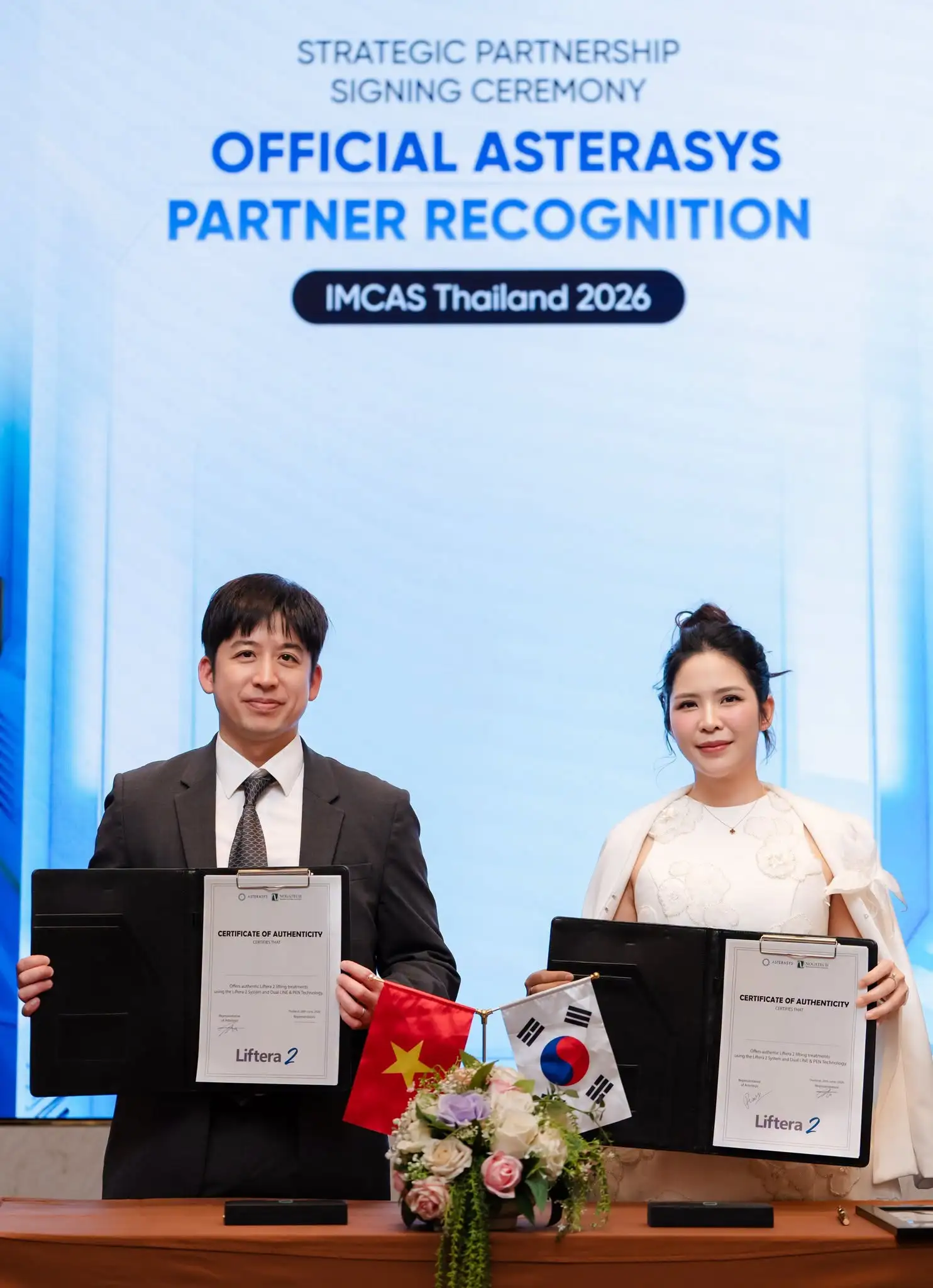 Keangnam Korea Expands Global Collaboration Through IMCAS Asia 2026 and Asterasys Partnership 4 IMCAS Asia 2026 was the official signing of a strategic partnership between Keangnam Korea and Asterasys